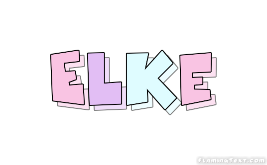 Elke 徽标