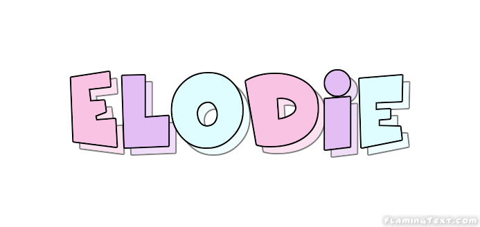 Elodie ロゴ