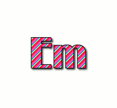 Initial em lettre logo créatif typographie vectoriel modèle - vecteur stock  2985108 | Crushpixel