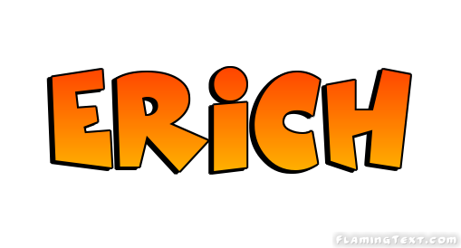 Erich Logo | Free Name Design Tool from Flaming Text