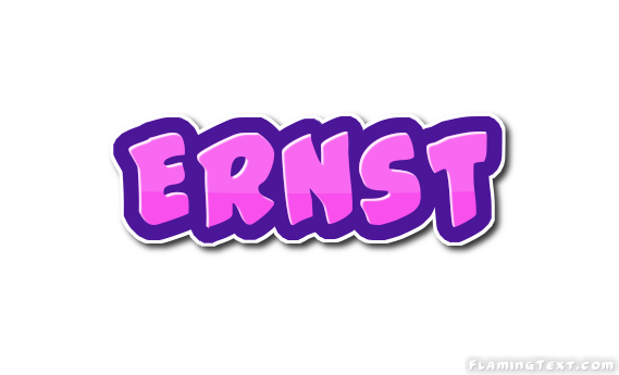 Ernst ロゴ