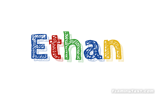 Ethan Logo Outil de conception de nom gratuit partir de texte