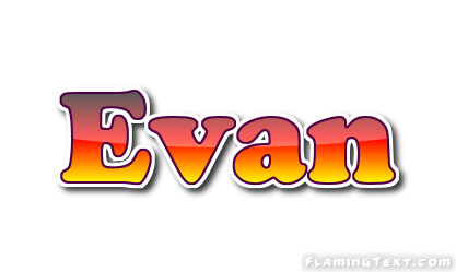 Evan 徽标