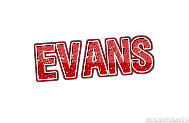 Evans Logo Herramienta De Dise O De Nombres Gratis De Flaming Text