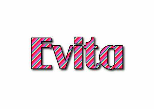 Evita Logo Free Name Design Tool from Flaming Text