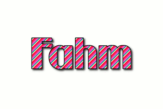 Fahm 徽标