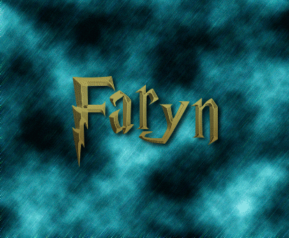 Faryn Logo | Free Name Design Tool from Flaming Text