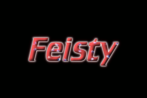 Feisty شعار