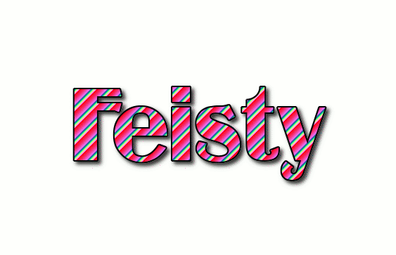 Feisty شعار
