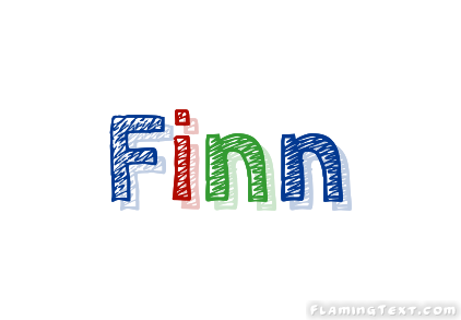 Finn ロゴ フレーミングテキストからの無料の名前デザインツール