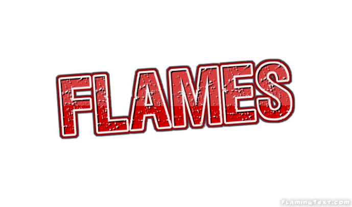Flames شعار