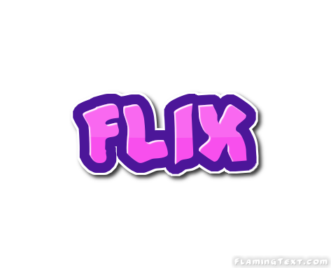 Flix Logo | Free Name Design Tool from Flaming Text