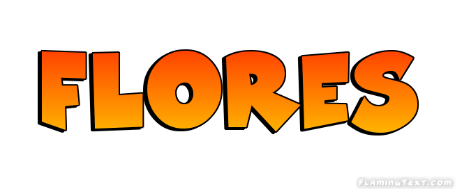Flores Logo | Herramienta de diseño de nombres gratis de Flaming Text