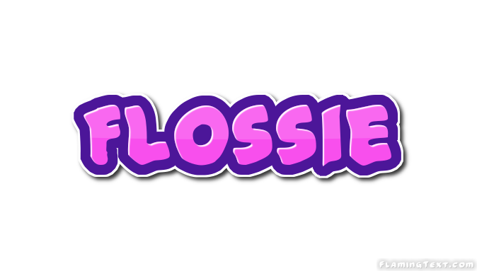 Flossie شعار