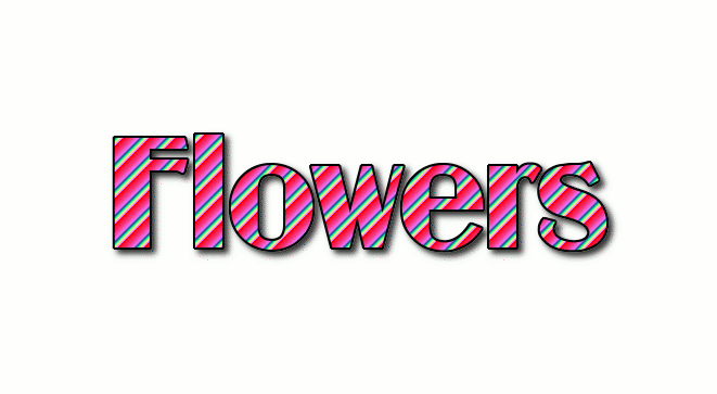Flowers Logo Free Name Design Tool From Flaming Text