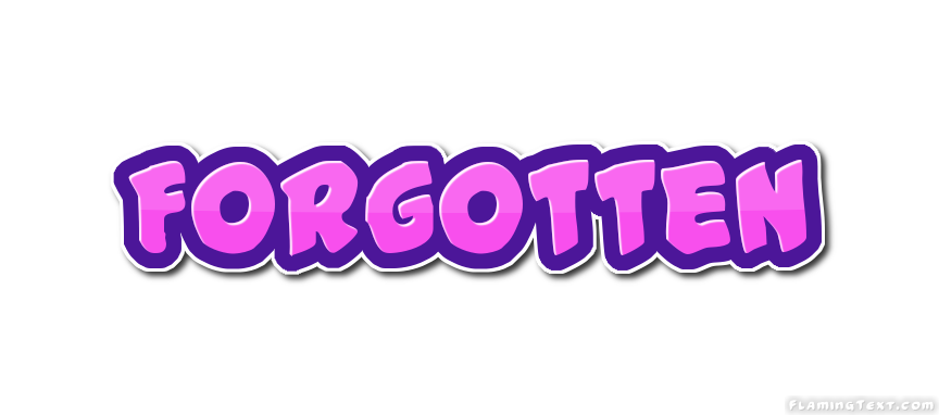 Forgotten Logo
