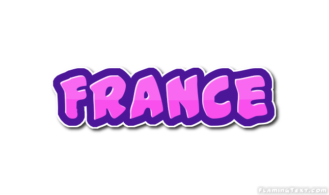 France Logo Herramienta De Dise O De Nombres Gratis De Flaming Text