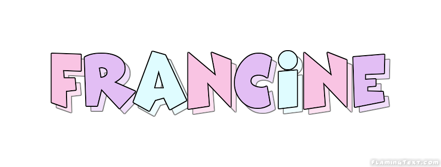 francine-logo-free-name-design-tool-from-flaming-text