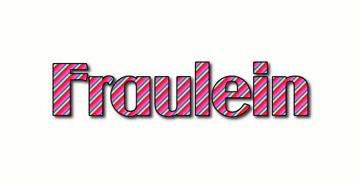 Fraulein شعار