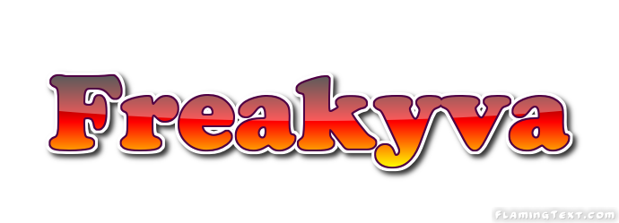 Freakyva شعار