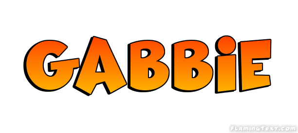 Gabbie Logo | Free Name Design Tool from Flaming Text