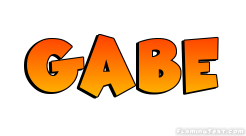 Gabe Logo | Free Name Design Tool from Flaming Text