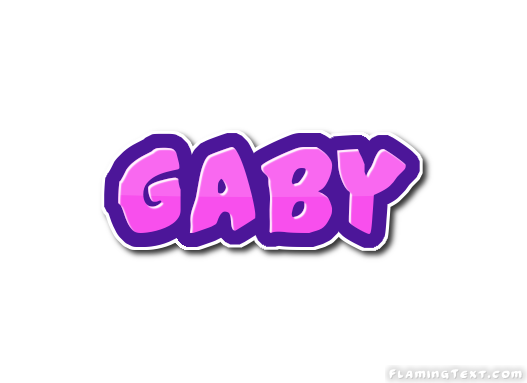 Gaby 徽标
