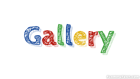 Gallery Flaming Text