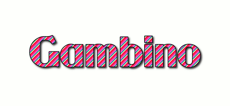 Gambino ロゴ