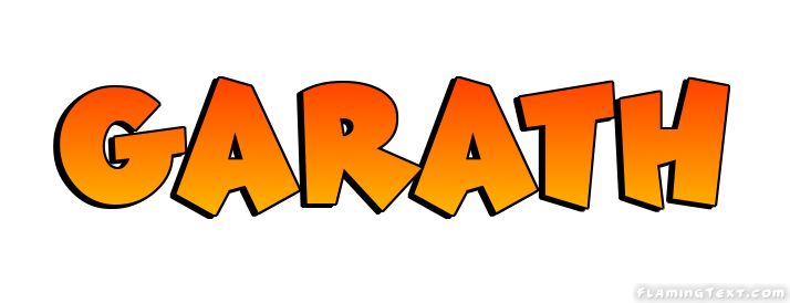 Garath Logo | Free Name Design Tool from Flaming Text