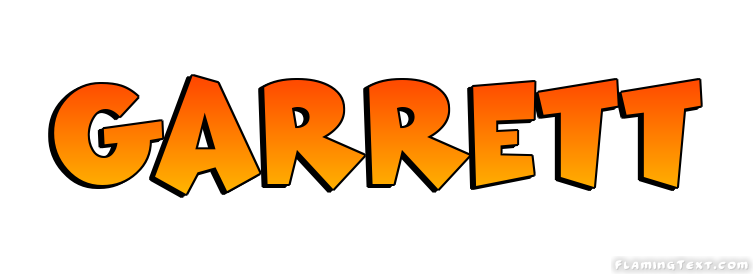 Garrett Logo | Free Name Design Tool from Flaming Text