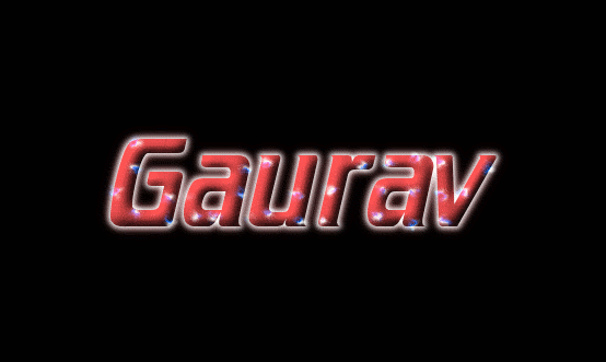 Gaurav Logo | Free Name Design Tool from Flaming Text