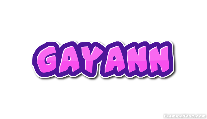 Gayann 徽标