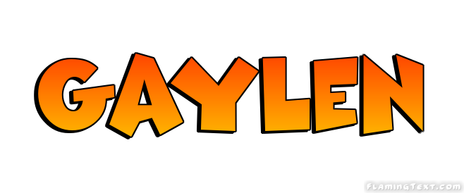 Gaylen Logo | Free Name Design Tool from Flaming Text