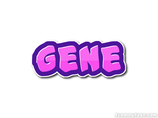 Gene ロゴ フレーミングテキストからの無料の名前デザインツール