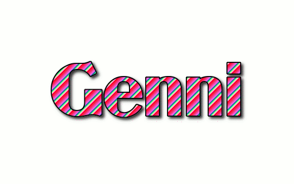 Genni 徽标