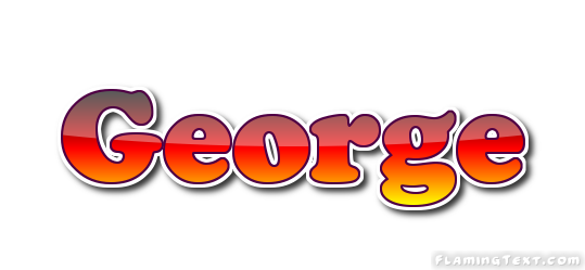 George Logo | Free Name Design Tool from Flaming Text