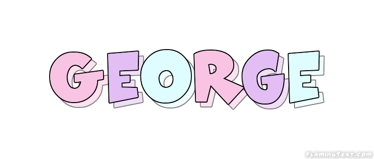 George Logo | Free Name Design Tool from Flaming Text