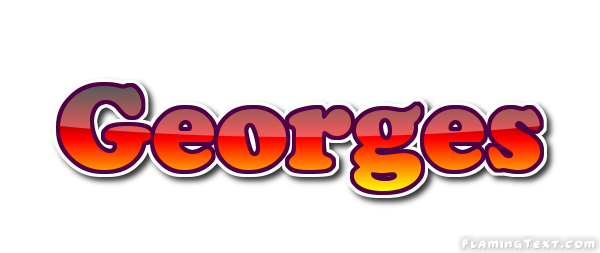 Georges Logo | Free Name Design Tool from Flaming Text