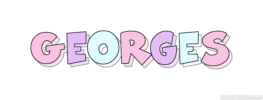 Georges Logo | Free Name Design Tool from Flaming Text