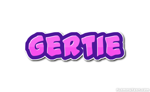 Gertie 徽标