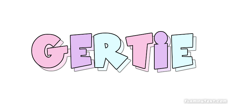Gertie شعار