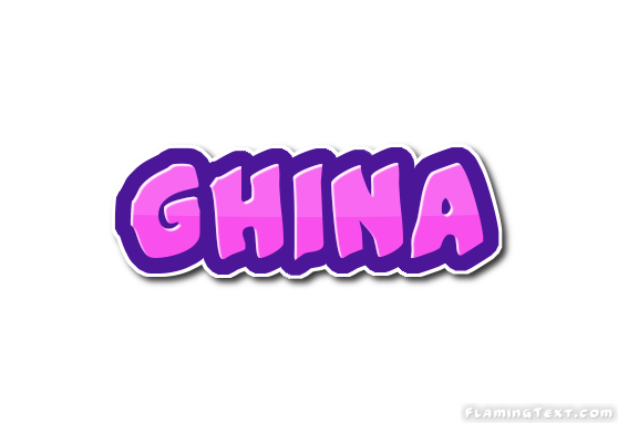 Ghina 徽标