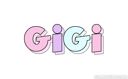  GiGi  Logo Free Name Design Tool from Flaming Text
