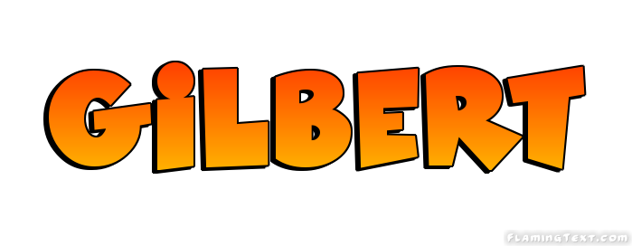 Gilbert Logo | Free Name Design Tool from Flaming Text