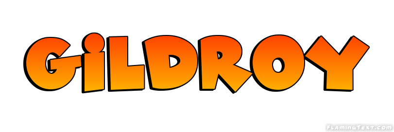 Gildroy Logo | Free Name Design Tool from Flaming Text