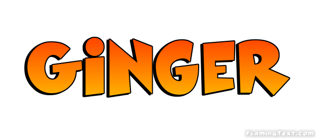 ginger-flaming-text