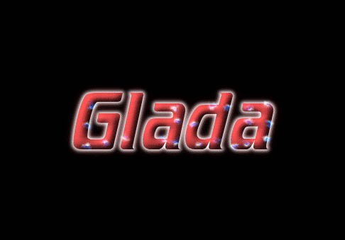 Glada شعار