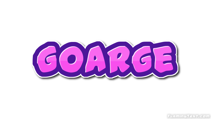 Goarge Logo