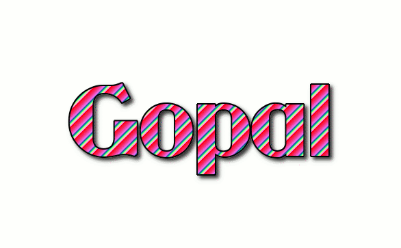 Gopal Logo | Free Name Design Tool from Flaming Text